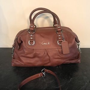 Authentic Coach leather satchel